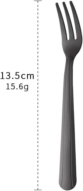 Oyster Fork Set of 12, 5.4 Inch Stainless Steel Cocktail Forks, 3 Tines Mini - Image 7