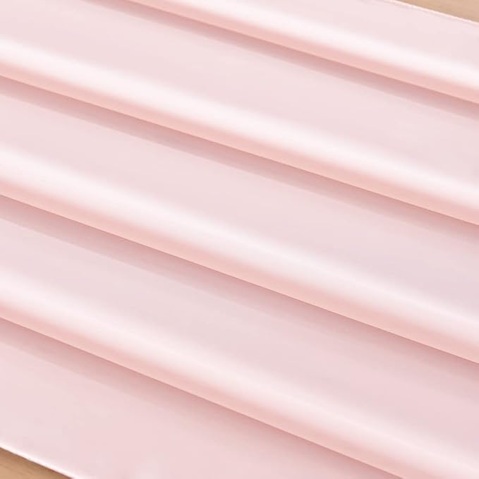 Pink Chiffon Table Runner Summer Boho Wedding Birthday Party Decor | 14ft - Image 7