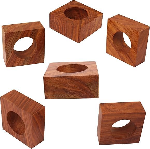 Handmade Napkin Rings Set of 12 - Image 3