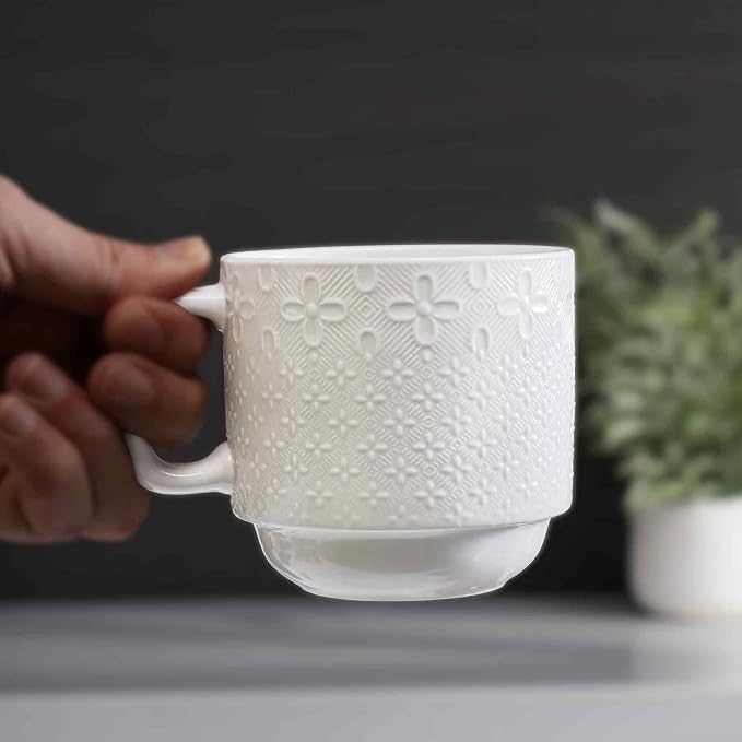 Stackable Coffee Mug Set of 4 - Image 9