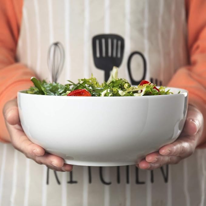 Hesen 60 oz Large Soup Bowl, Pho Bowls, Large Ramen Bowl Set of 3, 8 in Off - Image 6