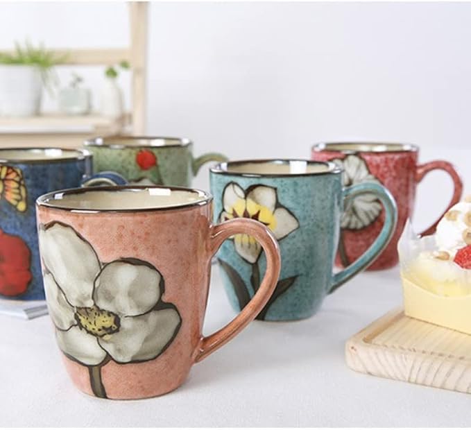 Ceramics 12oz Coffee mugs, Coffee cups, Tea mugs, Kiln Glazing Process - Image 8