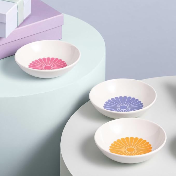 Villeroy & Boch Fleur Cassis Dessert Bowl, Creamy White/Pink, 3.75 oz | Creamy - Image 9