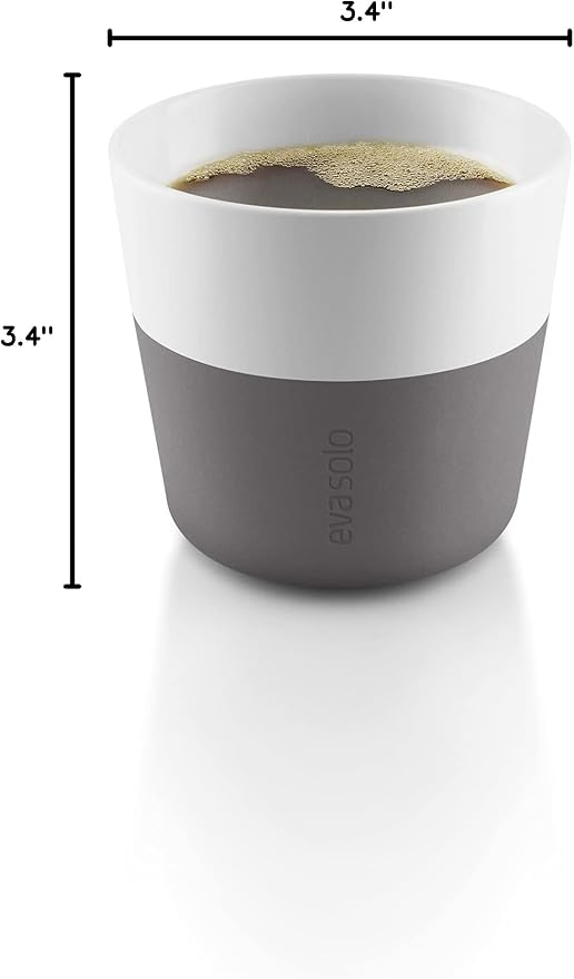 Eva Solo | 2 Lungo Tumbler Mugs | 8 oz Porcelain Coffee Cup Tumblers - Image 9