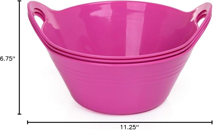 Mintra Home Plastic Bowls with Handles - Image 6