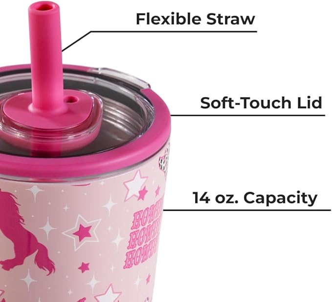 HydroJug Everyday Tumbler 14 oz, Ceramic-Lined Straw Cup - Image 6
