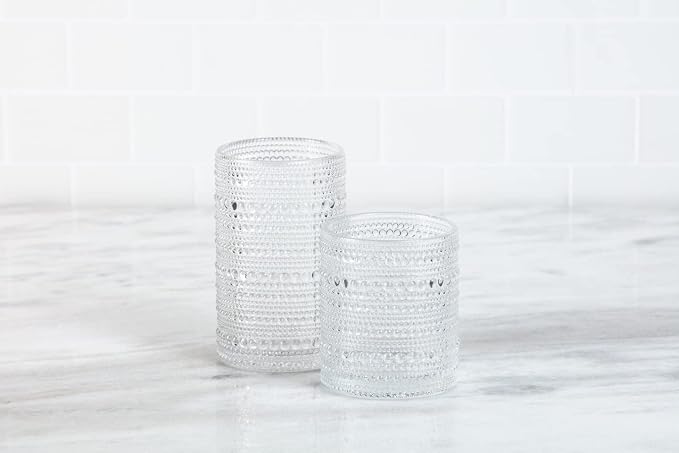 Fortessa Orbetto Outdoor Double Old Fashioned Beverage Cocktail Glass 4 Pack - Image 4