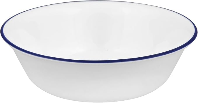 Corelle Livingware Ocean Blues 18 Ounce Soup/Cereal Bowl by Corelle