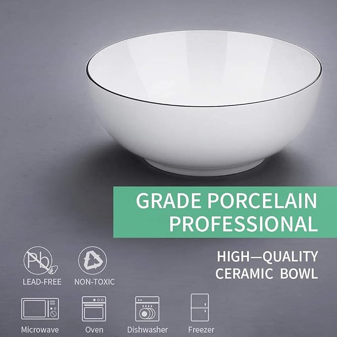 NJCHARMS Large Serving Bowls, Pho Bowl - Image 7