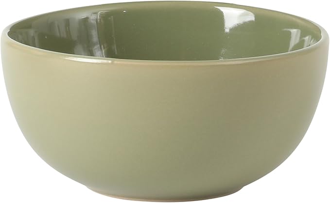 Gibson Home Rockaway 12 Piece Plates and Bowls Matte Outside/Shiny Inside Glaze - Image 9