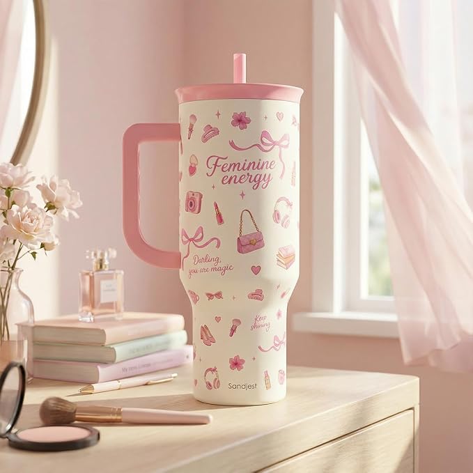 SANDJEST Women's Things 40oz Tumbler - Image 7