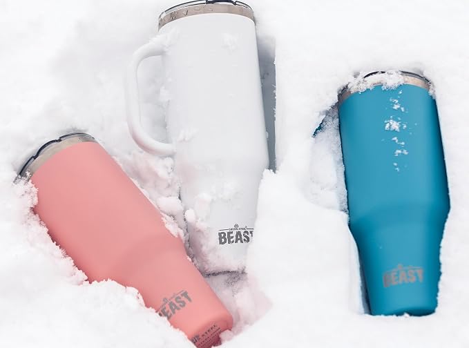 Beast 42 oz Tumbler with Handle Stainless Steel Vacuum Insulated Coffee Ice Cup - Image 8