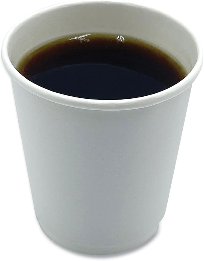 Boardwalk Paper Hot Cups, 8 oz, Double-Walled | Ideal - Image 4