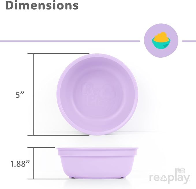 Re-Play 12 oz. Toddler Bowls Set of 3 - Image 9