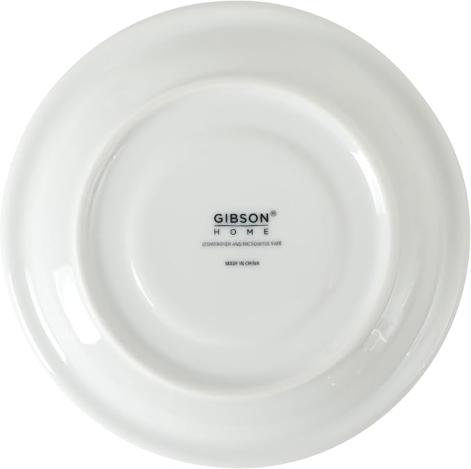 Gibson Home Gracious Dining 7-Ounce Cappuccino Cups Set of 4, Stackable Coffee - Image 9