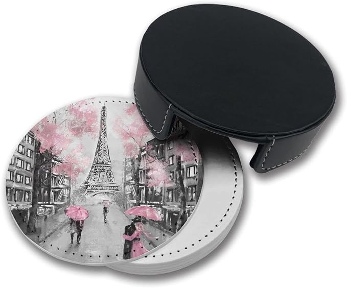 France Eiffel Tower Coasters For Drinks - Image 6