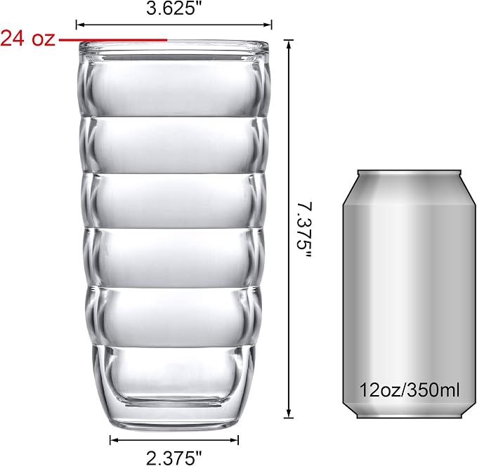 Amazing Abby - Arctic - 24-Ounce Insulated Plastic Tumblers, Double-Wall - Image 4