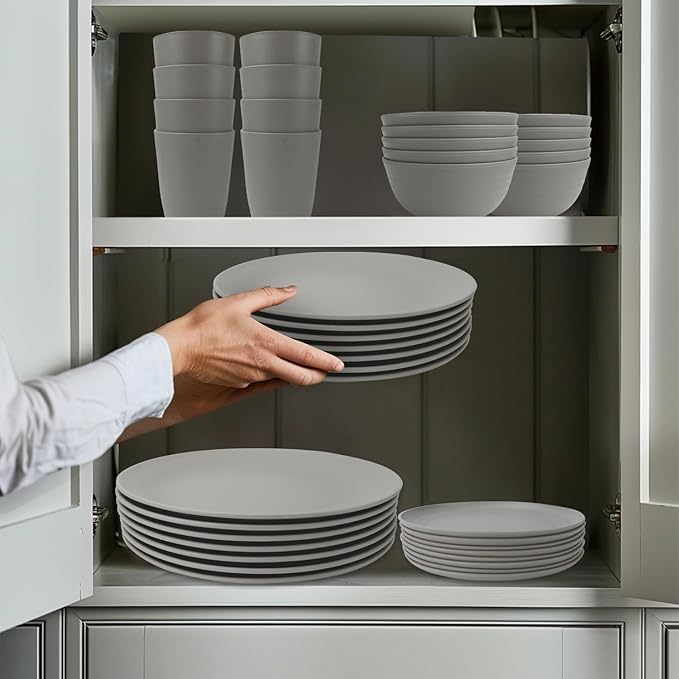 40Pack plates and bowls sets for kitchen - Image 7