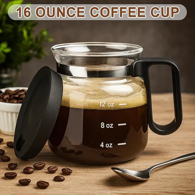 16 Oz Coffee Pot Mug, Mini Coffee Pot Cup, - Image 8