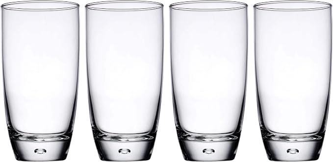 Glaver's Highball Glasses Set Of 4, 16 Oz. Drinking Glasses, Unique Water Glass - Image 9