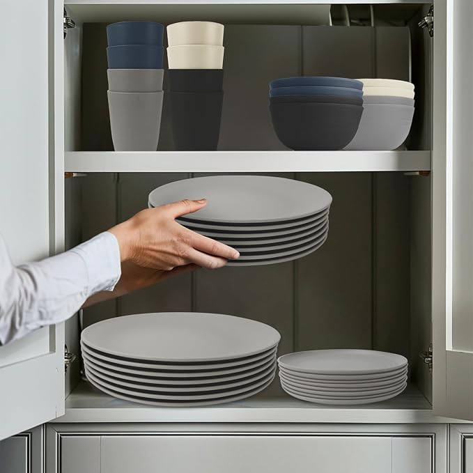 40Pack plates and bowls sets for dinner - Image 7