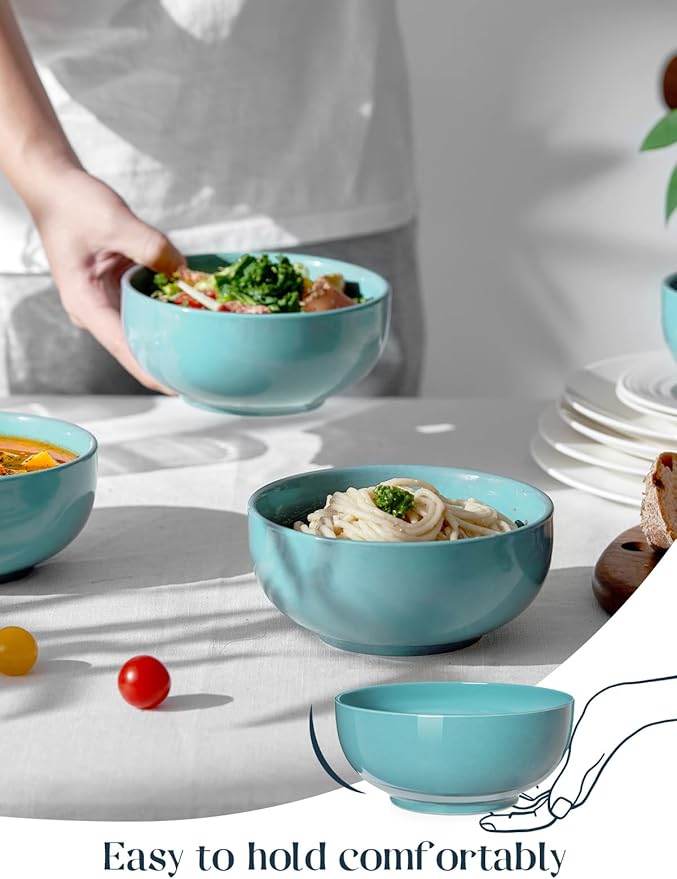 DOWAN 22 OZ Ceramic Soup Bowls & Cereal Bowls - Image 6