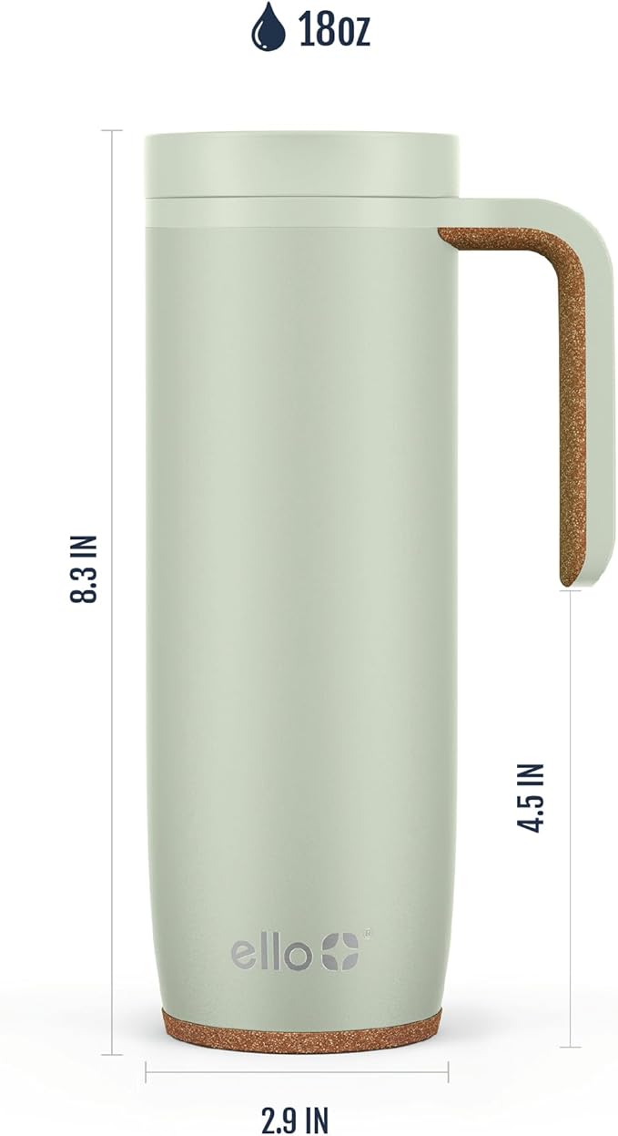 Ello Magnet 18oz Vacuum Insulated Stainless Steel Travel Mug - Image 7