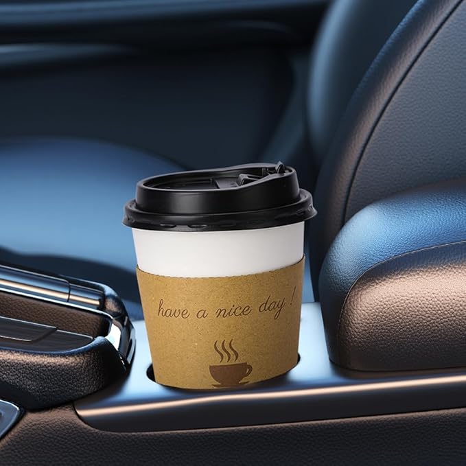 BYSNOW 500 pack 12 oz Bulk Disposable Coffee Cups - Image 6