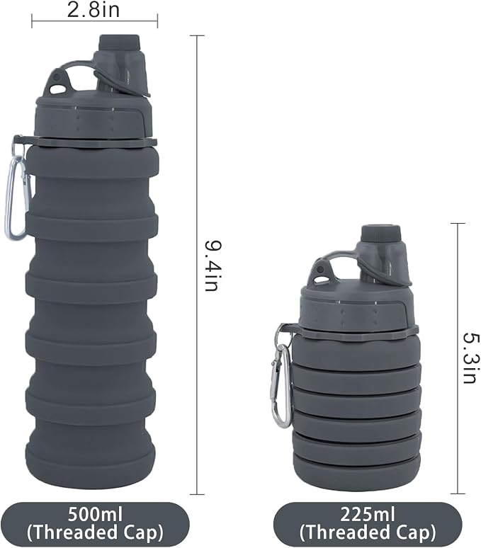 Collapsible Water Bottles Travel water bottle Sports Portable Sport Water - Image 8