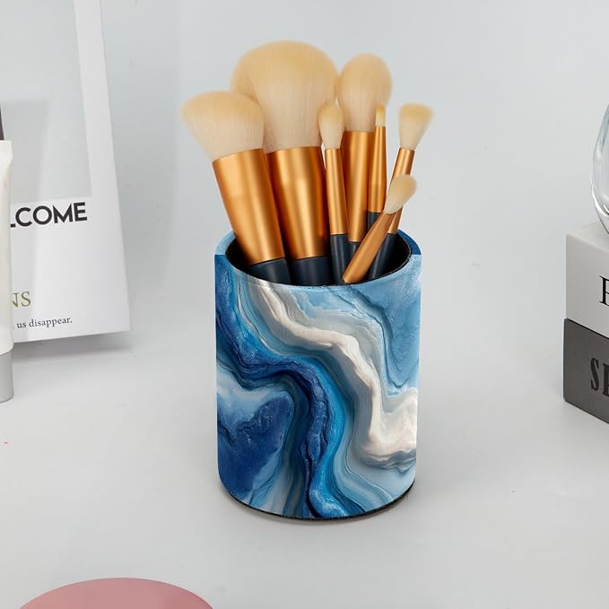 Leather Pen Holder for Desk - Image 6