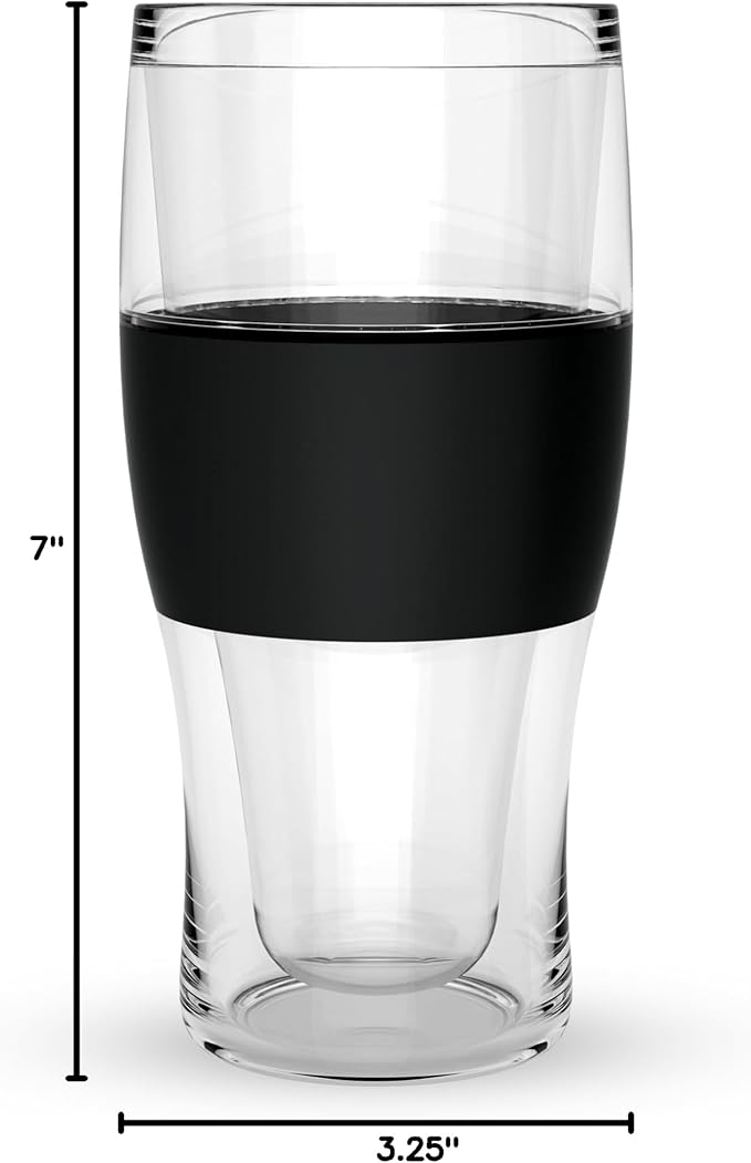 Host FREEZE Beer Glasses, Frozen Beer Mugs, Freezable Pint Glass Set, Insulated - Image 18