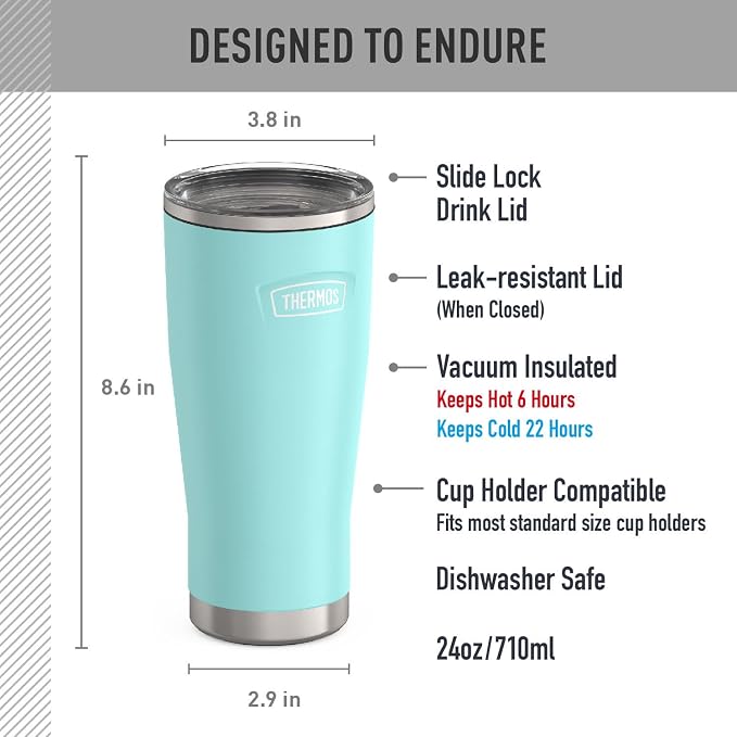 THERMOS Icon Series 24oz Stainless Steel Tumbler - Image 7