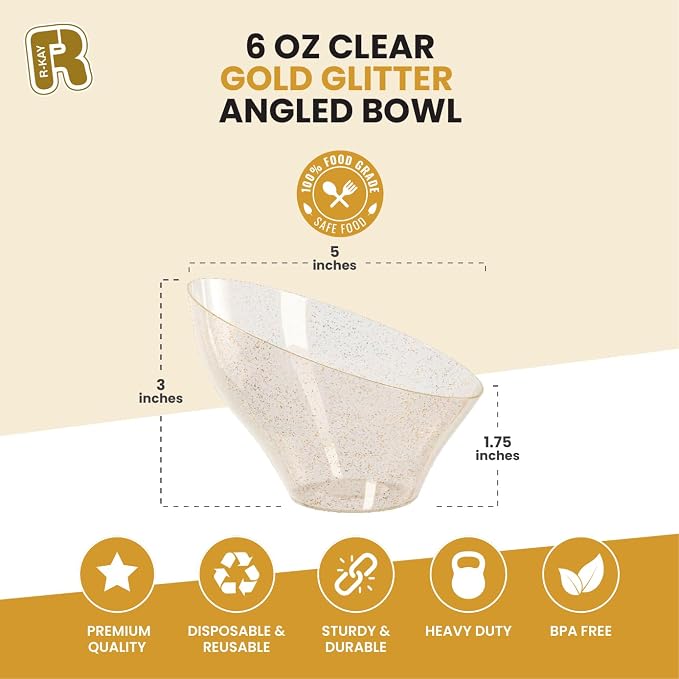R-kay 6 Pack Angled Candy Bowls - Image 5