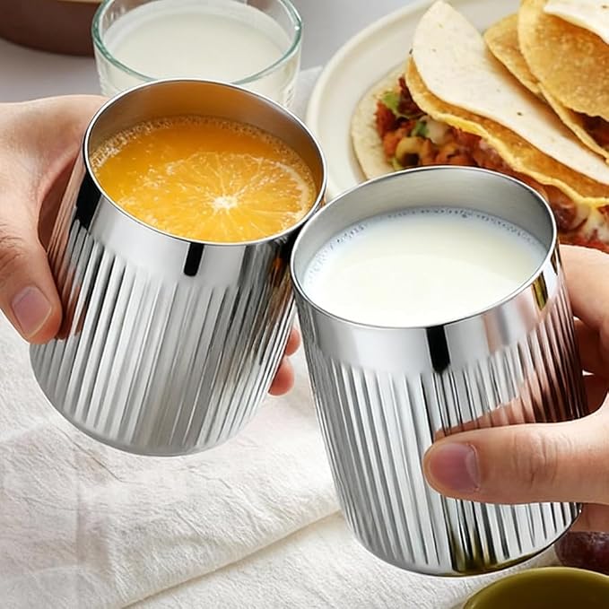 AOKZOE Vintage Coffee Cup, 304 Stainless Steel Double-Wall Insulated Tumbler - Image 8