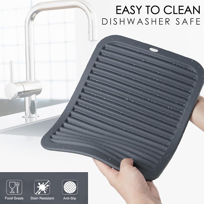 4 PCS Silicone Trivet for Hot Dishes, Silicone Hot Pads Trivets Mat for Hot - Image 8