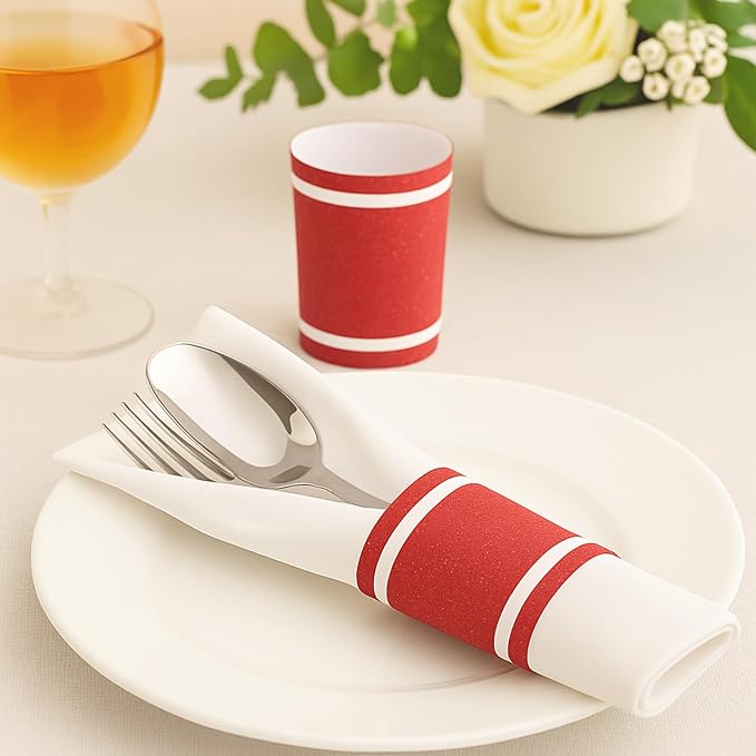 100 Pcs Napkin Bands - Image 6