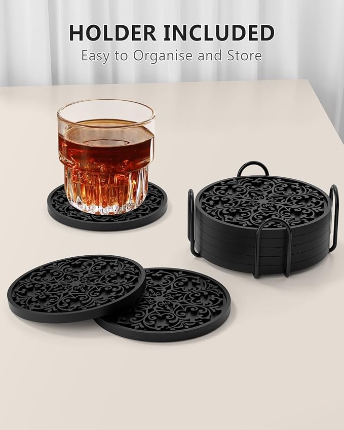 Drink Coasters, Coasters Set of 6 - Image 7