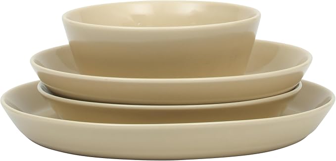 Gibson Home Summer Shades 16 Piece Plates and Bowls Dishes Service - Image 8