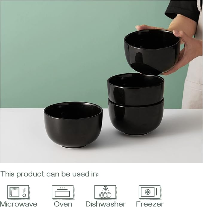 DOWAN 5.8" Deep Soup Bowls & Cereal Bowls - Image 6