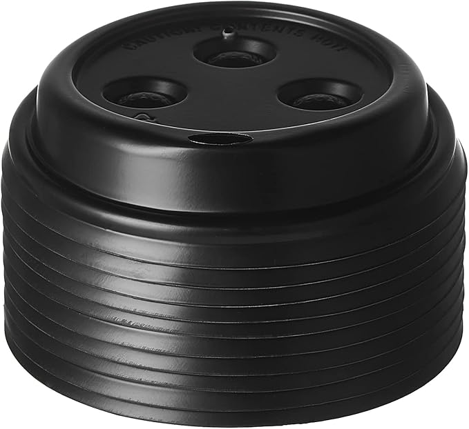 CIAO! Coffee Cup Sipper Black Dome Lid, Designed and Fit - Image 9