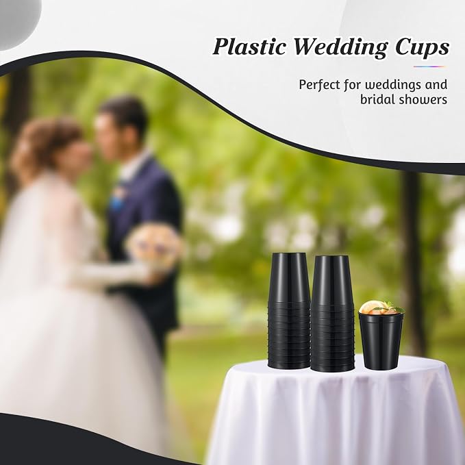 Mifoci 24 Pcs Stadium Plastic Cups Blank Reusable Drink Tumblers Bulk Stackable - Image 7