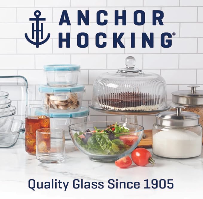 Anchor Hocking 2 Cup Glass Storage Containers - Image 2