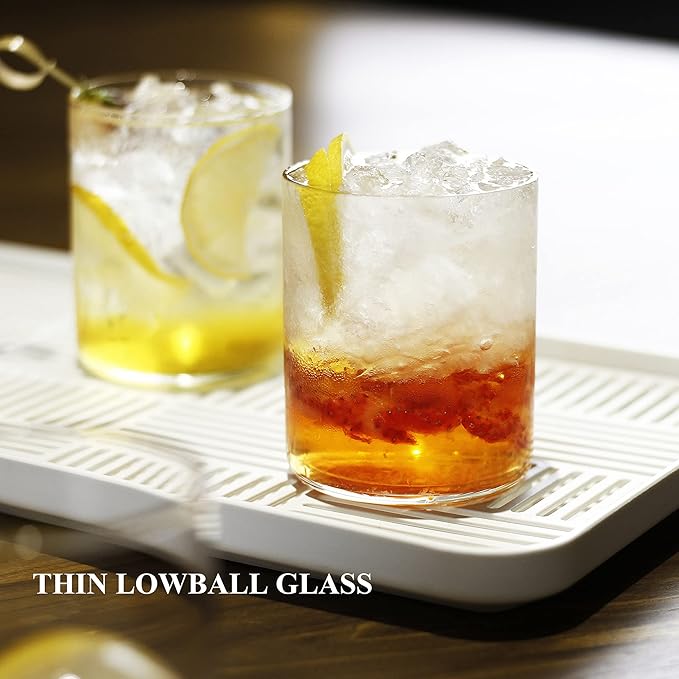 LUXU Drinking Glasses, Water Glasses, Mojito Glass Cups, Bar Glassware - Image 8