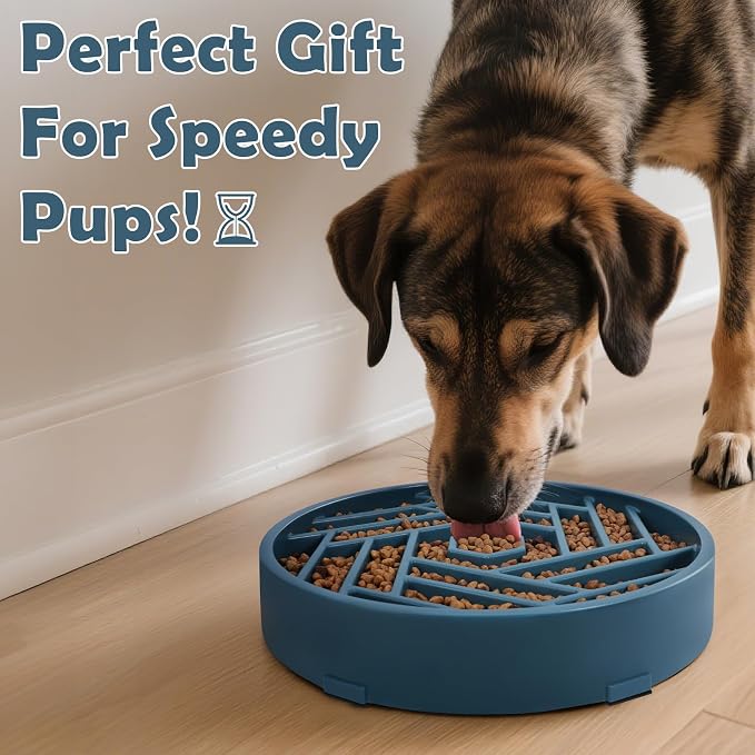 TOBYTO Slow Feeder Dog Bowls Large Medium Breed, Anti-Choking Slow Eating Dog - Image 9