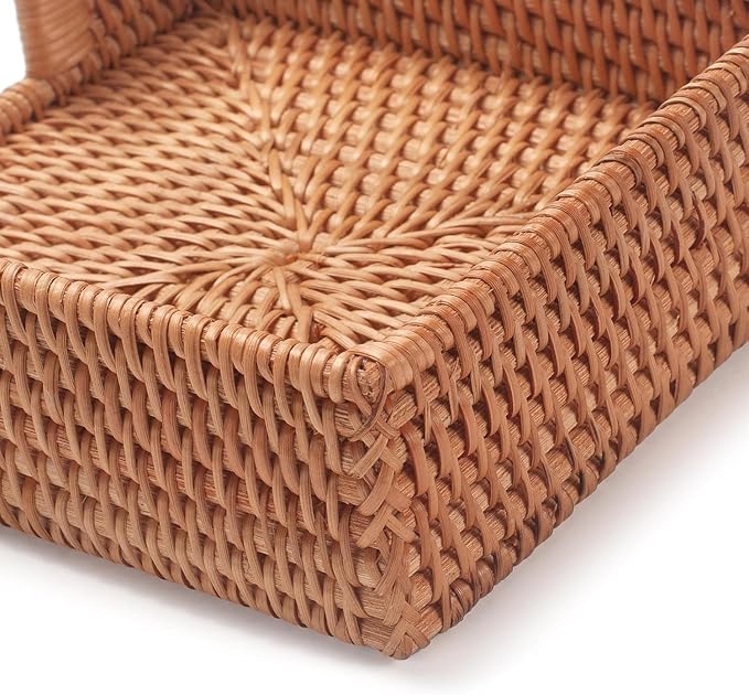 2 Pack Rattan Napkin Holder Square, Napkin Holders - Image 8