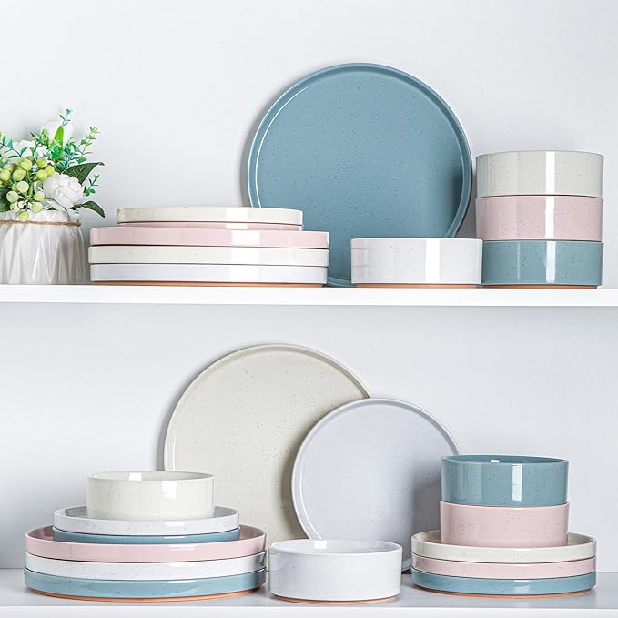 AmorArc Stoneware Dinnerware Sets - Image 8