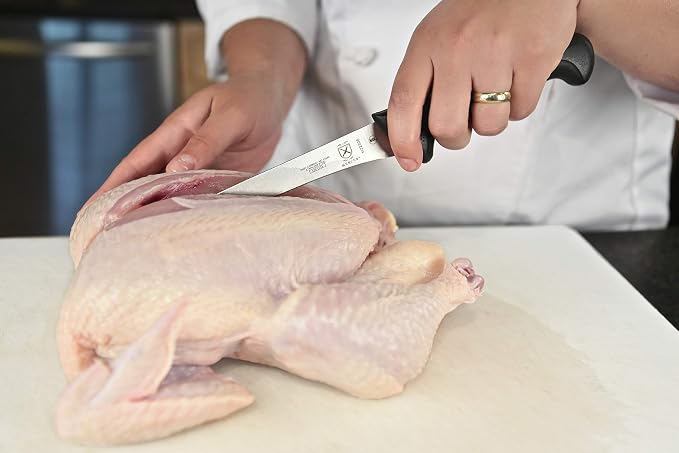 Mercer Culinary M22306 Millennia Black Handle, 6-Inch Stiff, Boning Knife - Image 5