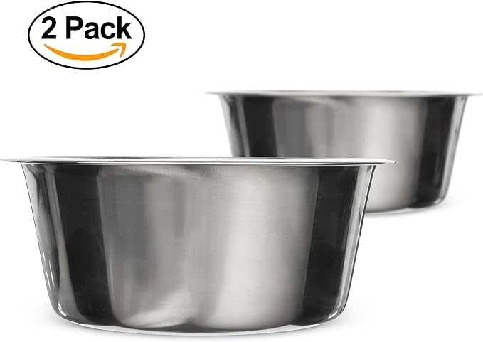 Neater Pet Brands 9 Cup Stainless Steel Dog Bowls, Dog Food Bowl or Water Bowl - Image 8