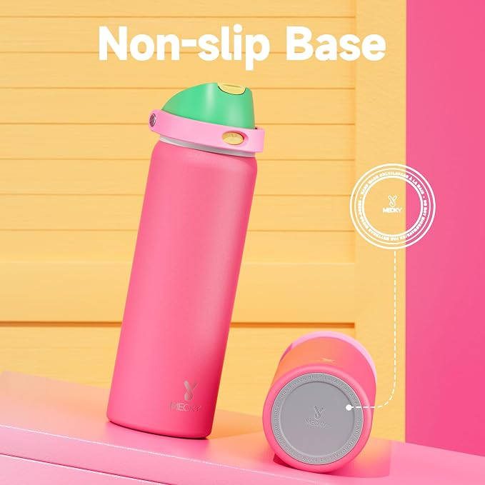32 oz Insulated Water Bottle for Women: Meoky Stainless Steel Water Bottle - Image 7
