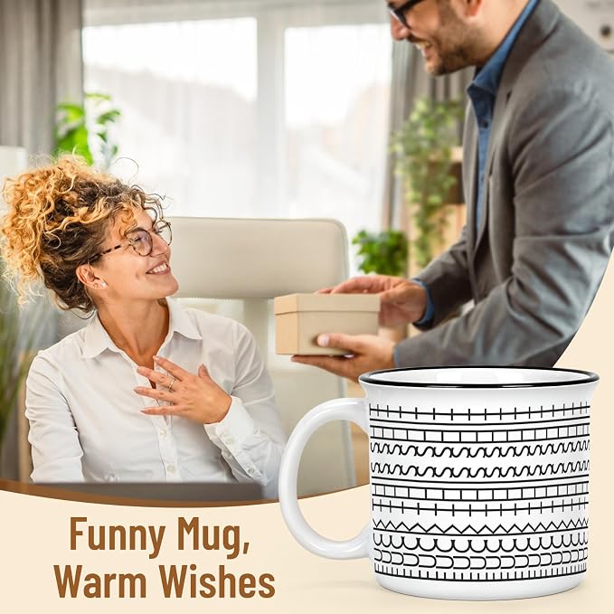 YHRJWN 15 Oz Hidden Message Coffee Mug – Funny F This S Ceramic Cup - Image 8